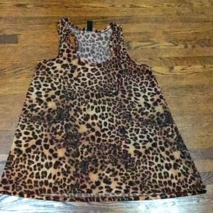 Leopard Print Tank Top